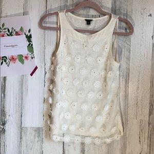 ANN TAYLOR | PETITE FLORAL SHIRT